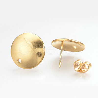 304 Stainless Steel Stud Earring Findings STAS-Q223-05-1