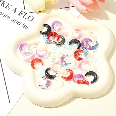20Pcs Gradient Color Handmade Lampwork Beads LAMP-FS0001-17-1