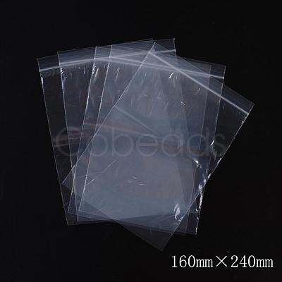 Plastic Resealable Packaging Bags OPP-G001-F-16x24cm-1