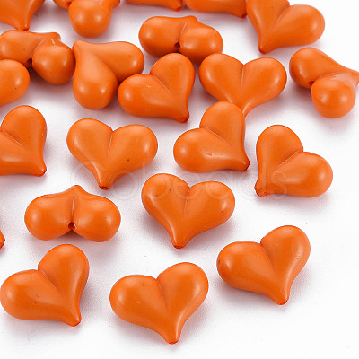 Opaque Acrylic Beads X-MACR-S373-70-A05-1