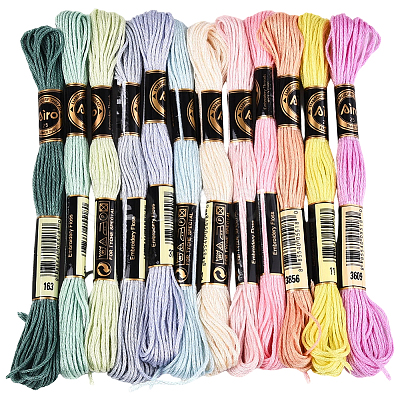 6-Ply Polyester Embroidery Floss OCOR-WH20074-01A-01-1