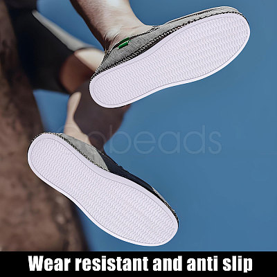 Anti Skid Synthetic Rubber Shoes Bottom Heel Sole FIND-WH0816-097A-1