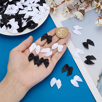 200Pcs 2 Colors Handmade Woven Accessories AJEW-AR0002-72-1