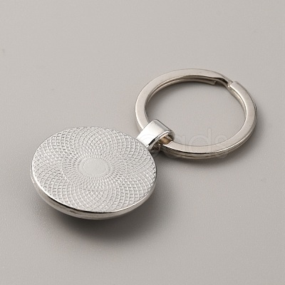 Teacher's Day Time Gem Keychain KEYC-WH0029-51B-P-1