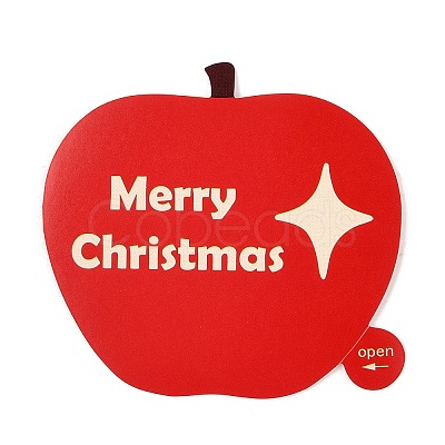 Christmas Theme Paper Self-Adhesive Stickers DIY-M070-10B-1