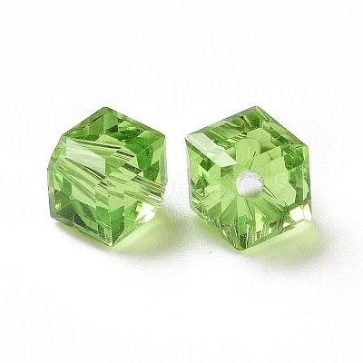 Imitation Austrian Crystal Beads SWAR-F069-6x6mm-15-1