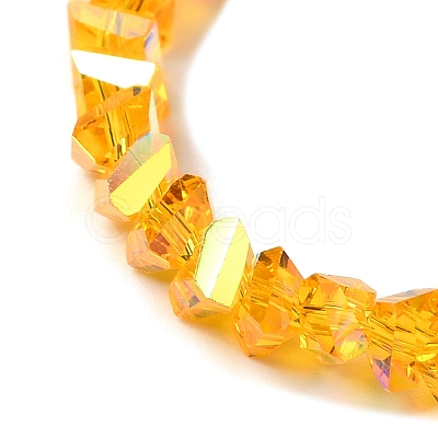 Transparent Glass Beads Strands EGLA-P061-04B-AB09-1