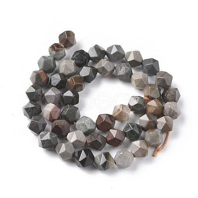 Natural Ocean Jasper Beads Strands G-F668-21-8mm-1