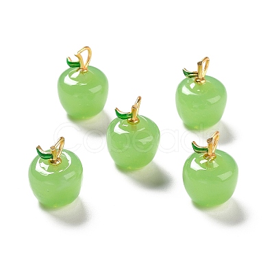 Handmade Lampwork Pendants LAMP-A150-06MG-08-01-1
