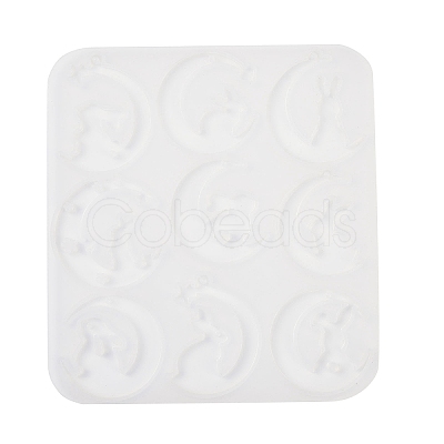 DIY Pendant Molds LS-AJEW-U023-04C-1
