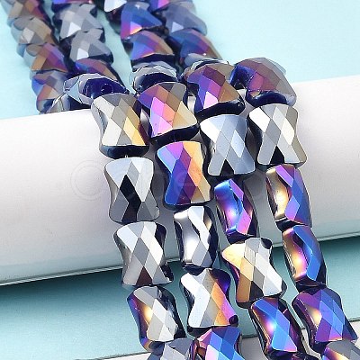AB Color Plate Glass Beads Strands EGLA-P051-06A-B02-1