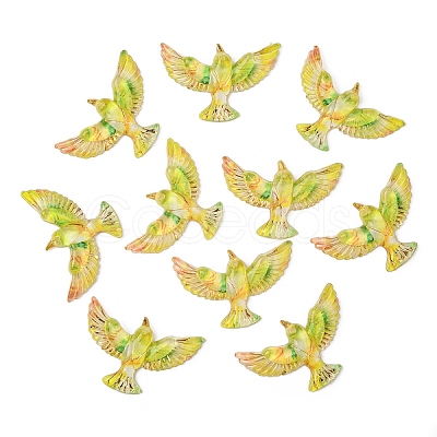 10Pcs Transparent Resin Cabochons FIND-YW0008-83H-1
