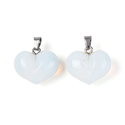 Opalite Chunky Pendants G-T143-19B-1