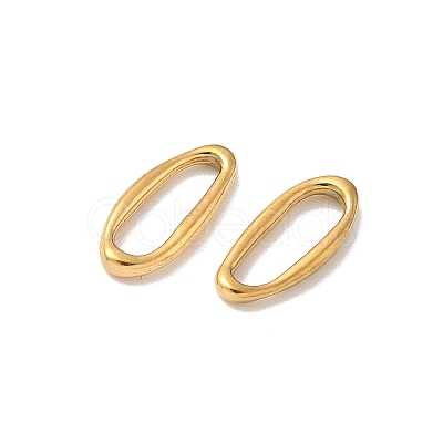 304 Stainless Steel Oval Linking Rings STAS-L300-010A-G-1