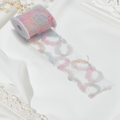 5 Yards Polyester Lace Trim OCOR-LP0006-04A-1
