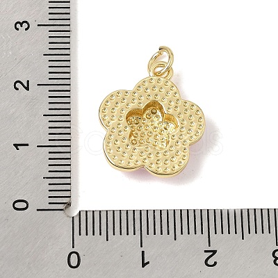Brass Enamel Pendants KK-CBA960E-08B-G-1