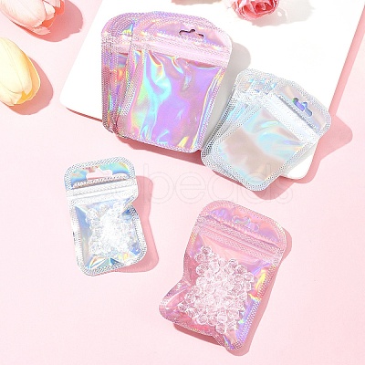 40Pcs 2 Colors PP Resealable Bags OPP-FS0001-09-1