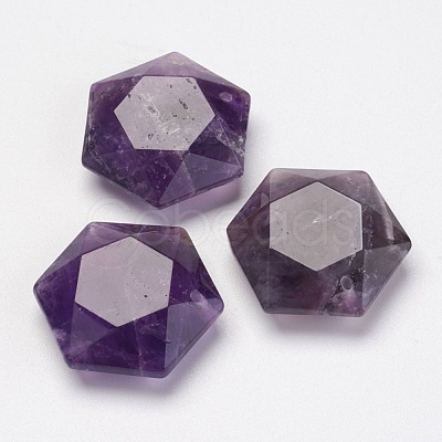 Natural Amethyst Pendants LS-G-P264-02-1
