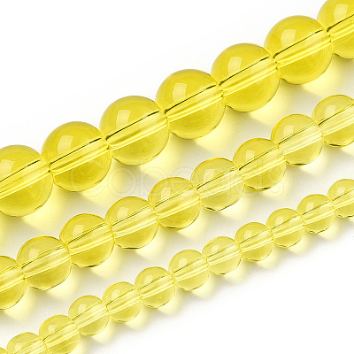 Transparent Glass Beads Strands LS-GLAA-T032-T4mm-12-1