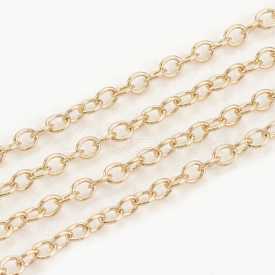 3.28 Feet Brass Cable Chains X-CHC-S003-12G-1