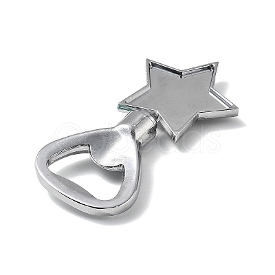 Zinc Alloy Bottle Opener Cabochon Component PALLOY-D312-01P-02-1
