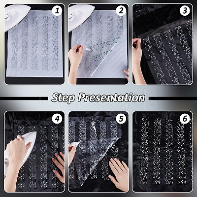 Hotfix Glass Rhinestone LS-DIY-WH0349-388D-1
