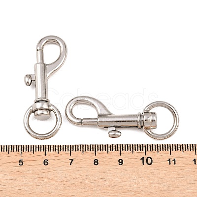 Alloy Swivel Clasps STAS-B121-02P-04-1-1