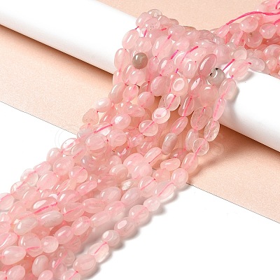 Natural Rose Quartz Beads Strands G-I351-B05-1