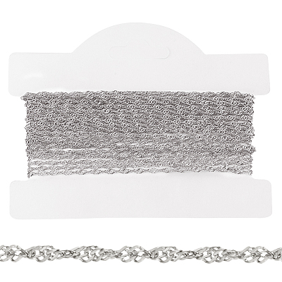 304 Stainless Steel Rope Chains CHS-BBC0001-03P-1