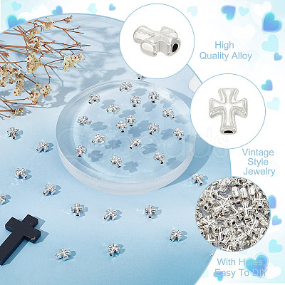 100Pcs Tibetan Style Alloy Beads FIND-HY0003-73-1