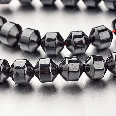 Non-magnetic Synthetic Hematite Bead Strands G-F300-31A-09-1