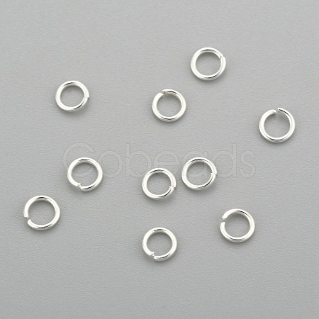 304 Stainless Steel Open Jump Rings STAS-H380-10S-D-1
