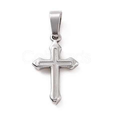 Non-Tarnish PVD Vacuum Plating 201 Stainless Steel Pendants STAS-A073-10P-1