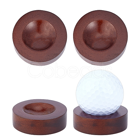 8Pcs Pine Board Golf Display Stands for Display Golf Ball ODIS-OC0001-95-1