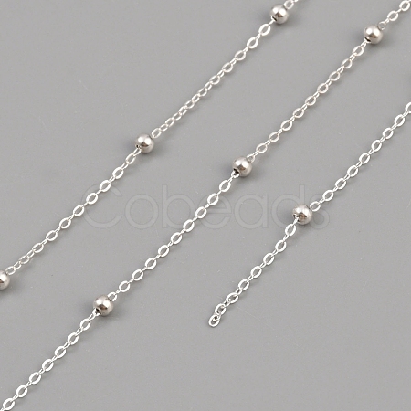 925 Sterling Silver Satellite Chains STER-WH0004-070-1