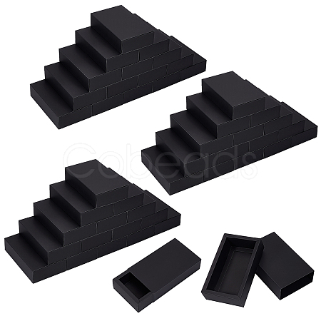 70Pcs Kraft Paper Folding Boxes CON-WA0001-19-1