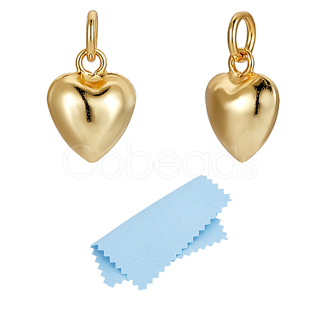 2Pcs 925 Sterling Silver Pendants STER-BC0002-83A-G-1