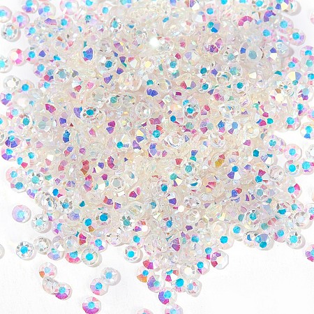 Glass Rhinestone Flat Back  Cabochons RGLA-S027-001A-04SS-1