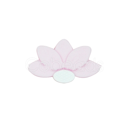 Lotus Food Grade Eco-Friendly Silicone Beads SIL-WH0013-50L-1