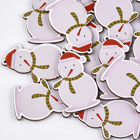 Printed Basswood Pendants LS-X-WOOD-S045-042-1