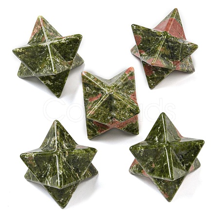 Natural Unakite Beads G-A206-01B-69-1