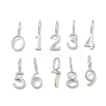 304 Stainless Steel Charms SA-CBA9F11-01P-1