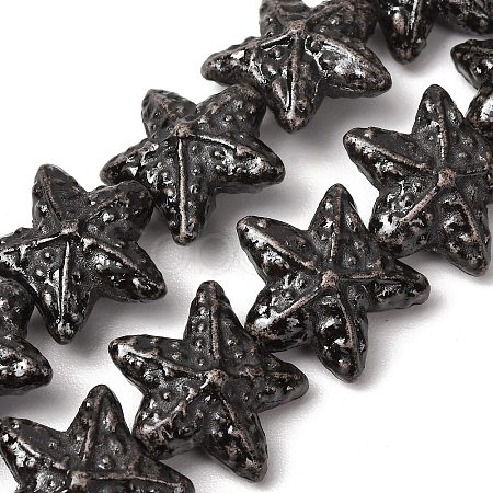 Vintage Handmade Porcelain Beads Strands PR-CBAA37B-04A-1