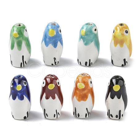 Handmade Porcelain Beads PORC-K003-08-1