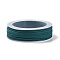 Braided Nylon Threads, Dyed, Knotting Cord, for Chinese Knotting, Crafts and Jewelry Making, Dark Green, 1.5mm, about 13.12 yards(12m)/roll