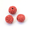 Round Cinnabar Beads CARL-Q003-09-2