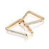 304 Stainless Steel Hoop Earrings EJEW-F188-04G-2