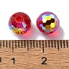 AB Color Plated Glass Beads EGLA-P059-02A-AB08-3