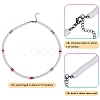 Polymer Clay Heishi Surfer Beaded Necklaces Set NJEW-SW00030-2