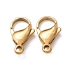 304 Stainless Steel Lobster Claw Clasps Hand Polished STAS-AB19-G-1
